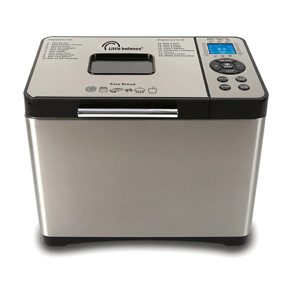 Machine à pain 1kg 650w inox Little Balance 8398 easy bread 650 inox
