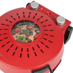 Machine à Pizza 1200W rouge Clatronic PM3787-Rouge
