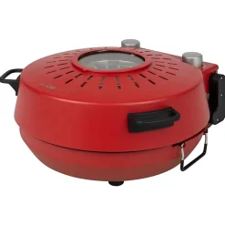 Machine à Pizza 1200W rouge Clatronic PM3787-Rouge