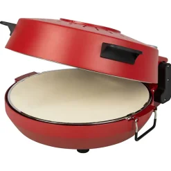 Machine à Pizza 1200W rouge Clatronic PM3787-Rouge