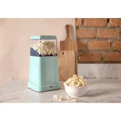 Machine à pop-corn bleue compacte 1200W