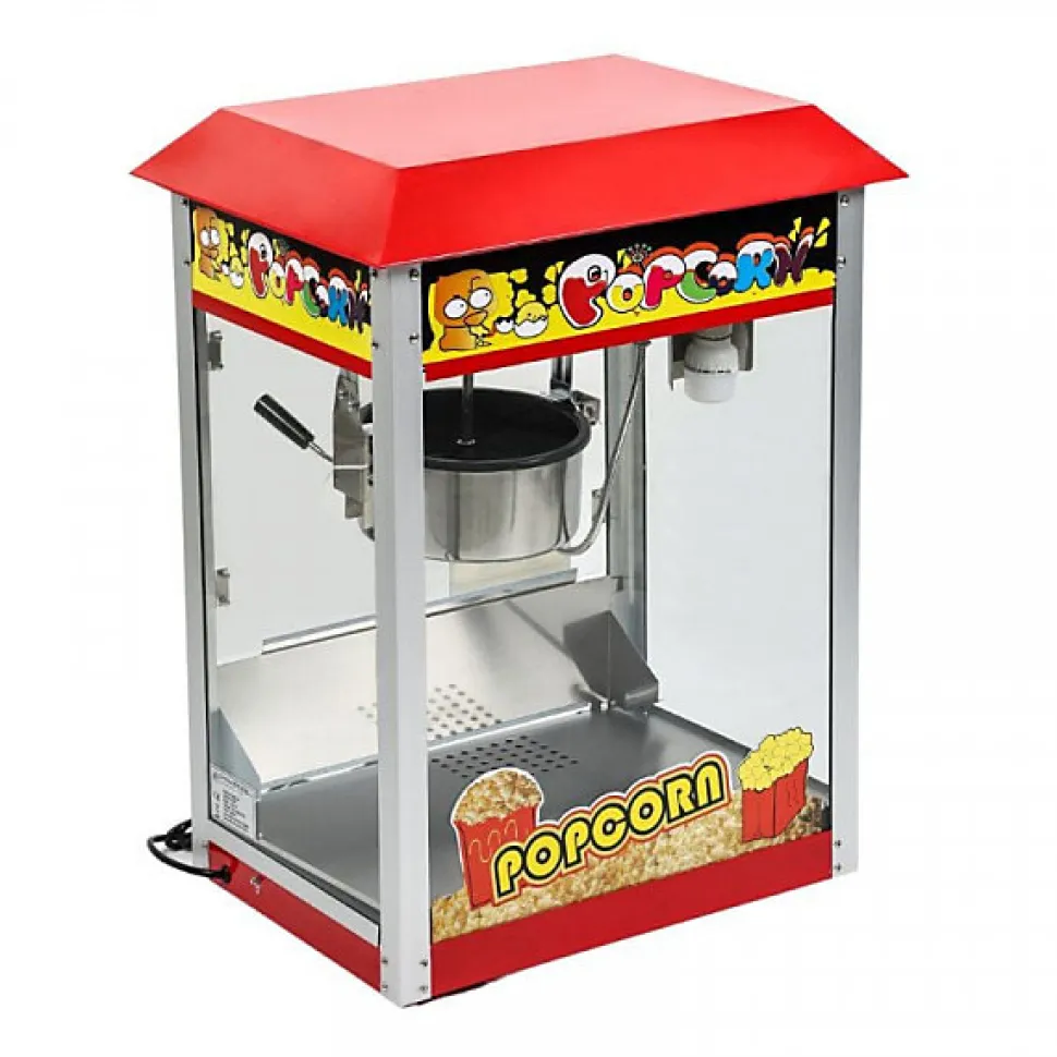 Machine à Pop-Corn Professionnelle - 1400 W - Dynasteel