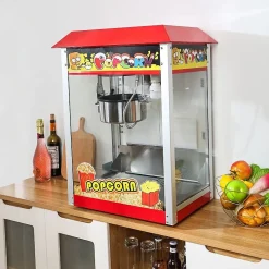 Machine à Pop-Corn Professionnelle - 1400 W - Dynasteel