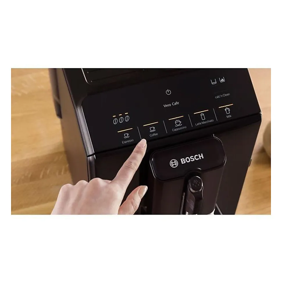 Machine a café broyeur expresso - BOSCH - TIE20119 Serie 2 - 1300 W - 250 g de grains - 1,4 L - Noir