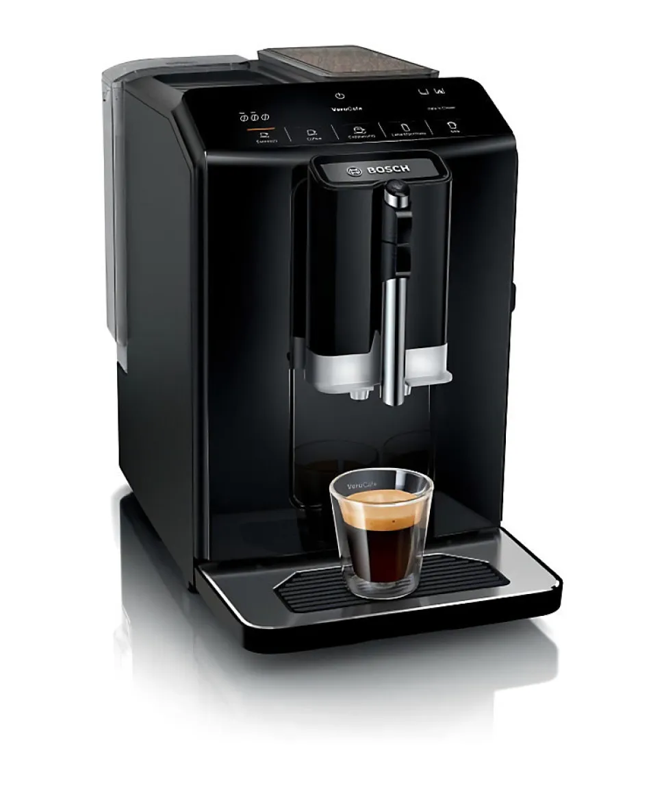 Machine a café broyeur expresso - BOSCH - TIE20119 Serie 2 - 1300 W - 250 g de grains - 1,4 L - Noir