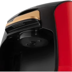 Machine a Cafe - Cafetiere Electrique a café - SENCOR - SCE 2101RD - 0,3 L - 500 W - 2 tasses incluses - Rouge