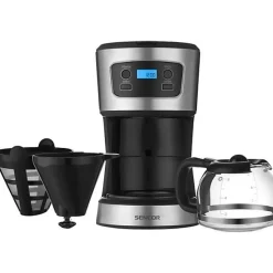 Machine a Cafe - Cafetiere Electrique a café - SENCOR - SCE 3700BK - 0,75 L - 700 W - Noir
