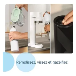 Machine a eau pétillante BRITA sodaTRIO - Blanche