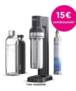 Machine a eau pétillante BRITA sodaTRIO - noire