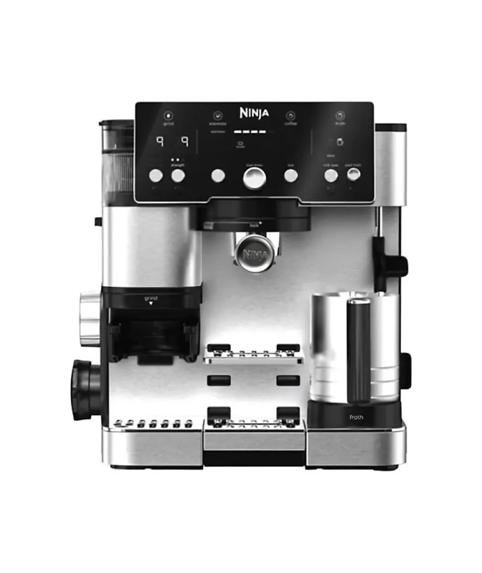 Machine a expresso - NINJA - ES501EU Luxe Essential - 2 L - Ecran digital - Noir / Inox
