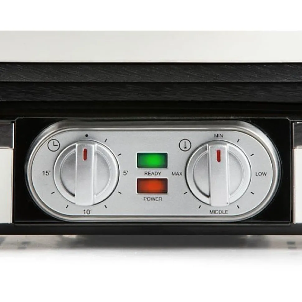 Machine a Gaufre - Gaufrier Electrique - DOMO - DO9280W - 1520 W - 2 gaufres XL - Blanc