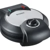 Machine a Gaufre - Gaufrier Electrique SEVERIN - WA2103 - Plaques forme coeur - Revetement anti-adhésif - 1300w