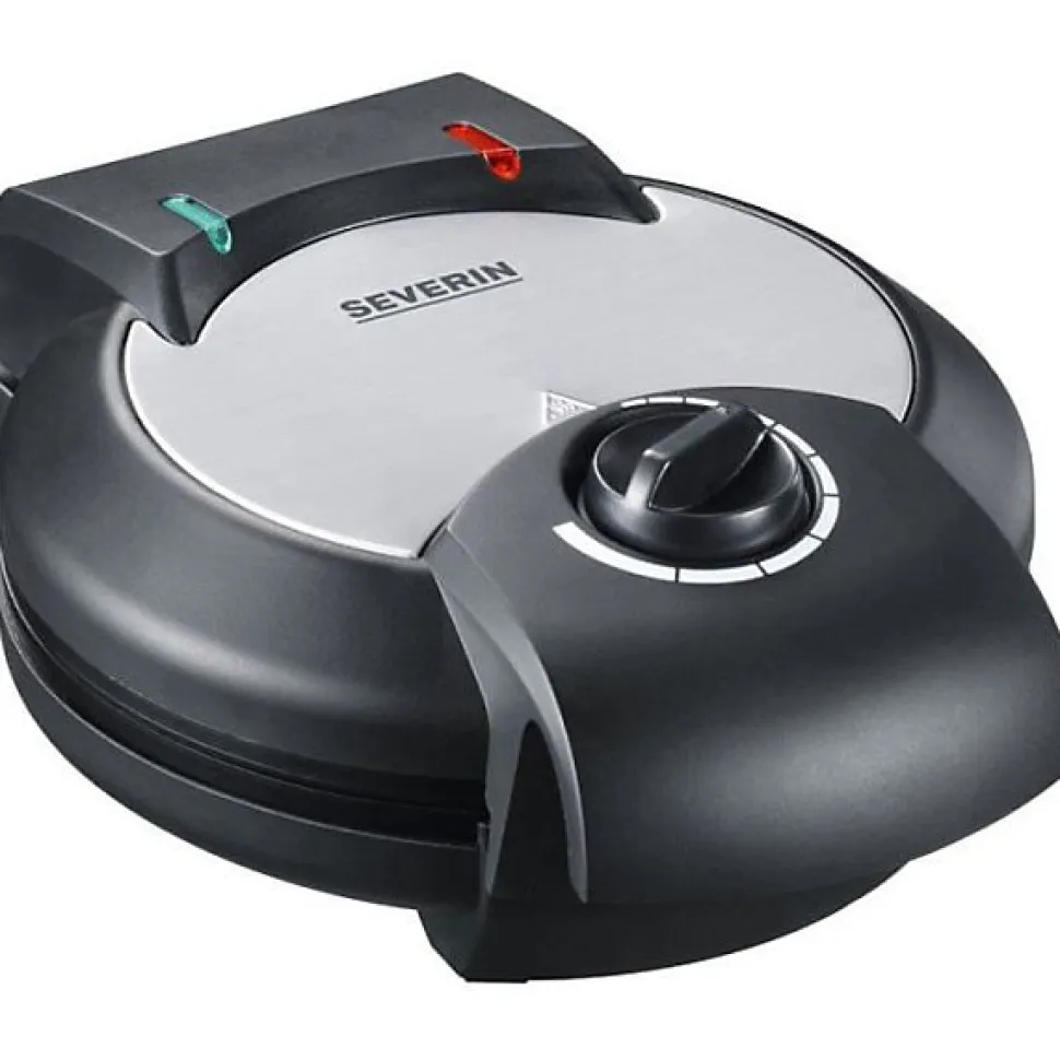Machine a Gaufre - Gaufrier Electrique SEVERIN - WA2103 - Plaques forme coeur - Revetement anti-adhésif - 1300w
