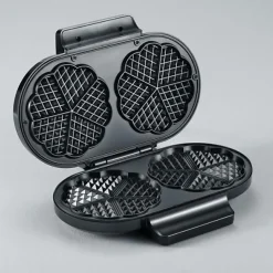 Machine a Gaufre - Gaufrier Electrique SEVERIN - WA2106 - Plaques forme coeur - Revetement anti-adhésif - 1200W