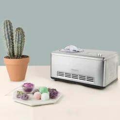 Machine a Glace - Sorbetiere Turbine a glaces HKoeNIG - HF320 - Capacité 2L - Préparation rapide: 30 a 50min - 180W