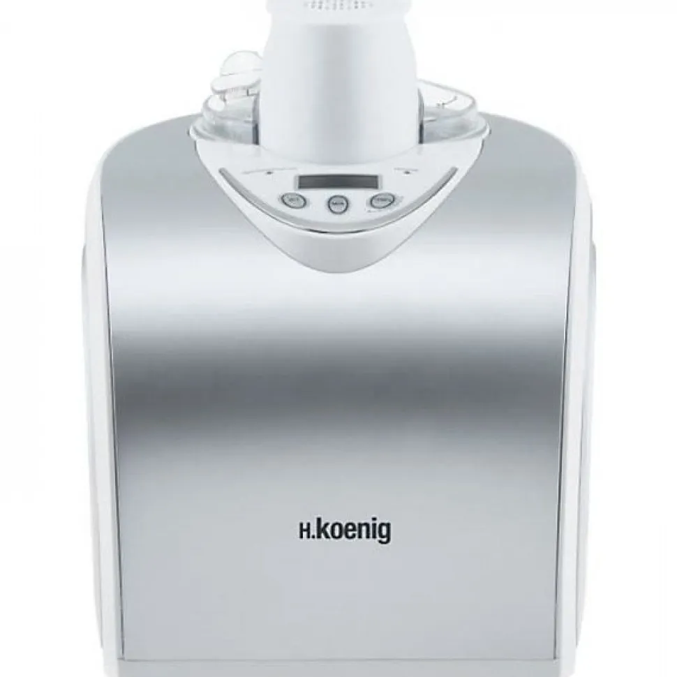 Machine a Glace - Sorbetiere Turbine a glaces HKoeNIG - HF180 - Capacité 1 L - Préparation rapide: 30 a 40min - 135W