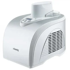 Machine a Glace - Sorbetiere Turbine a glaces HKoeNIG - HF180 - Capacité 1 L - Préparation rapide: 30 a 40min - 135W
