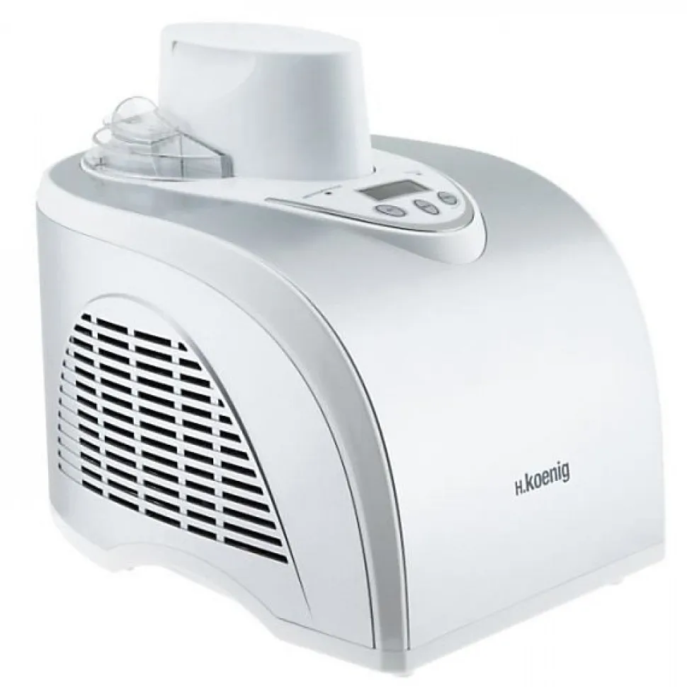 Machine a Glace - Sorbetiere Turbine a glaces HKoeNIG - HF180 - Capacité 1 L - Préparation rapide: 30 a 40min - 135W
