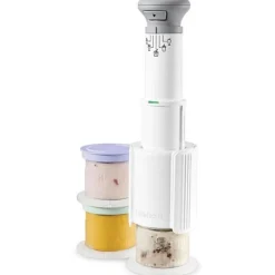 Machine a Glace - Sorbetiere Machine a glace CUISINART - ICEFD10E - Capacité 3 x 240ml - 250W