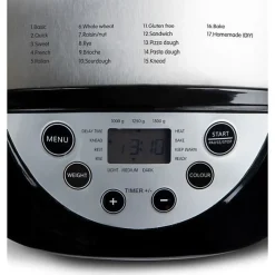 Machine a Pain automatique XL - DOMO - B3977 - 850 W - 17 programmes - Ecran LCD