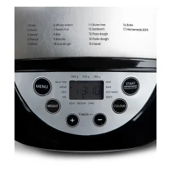 Machine a pain automatique XL - DOMO - B3977 - 850 W - 17 programmes - Ecran LCD