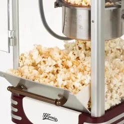Machine a Pop-corn - Appareil Electrique - HKoeNIG - Design retro - Capacité 50g - Lumiere intérieure