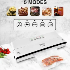 Machine Sous Vide Avec Coupe-rouleau Blanche Modèle Airprotect300 De Kitchencook