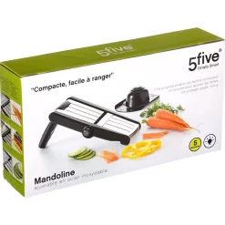 Mandoline 3 lames en inox - 5Five