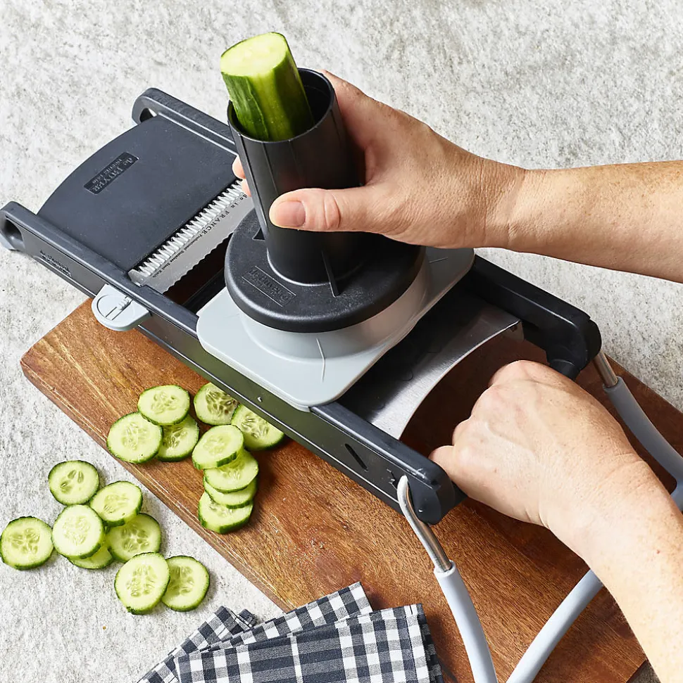 Mandoline 20x40cm noir De Buyer 2015.03 swing plus