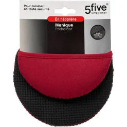 Manique en néoprène Noir - 5Five