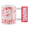 Marvel - Mug motif/style Façonné White/Red (Taille unique)