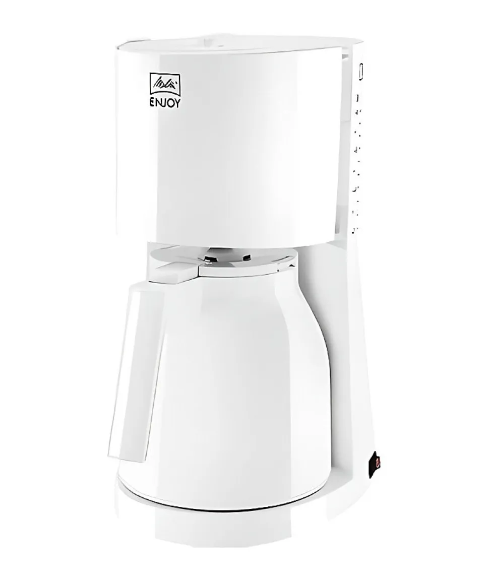 MELITTA 1017-05 Cafetiere filtre avec verseuse isotherme Enjoy II Therm - Blanc