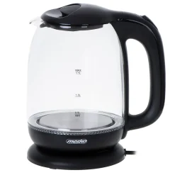 Mesko MS 1302b Bouilloire en verre 1,7 L Coloris Noire