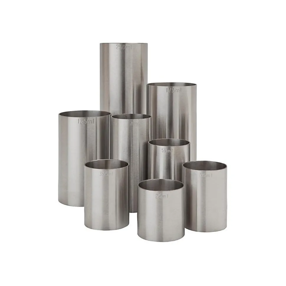 Mesure de bar en inox professionnelle estampillée CE 50 ml - Beaumont