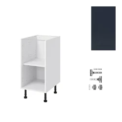 Meuble bas de cuisine avec 1 porte GoodHome Artemisia bleu L. 40 x H. 72 cm