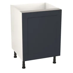 Meuble bas de cuisine avec 1 porte GoodHome Artemisia bleu L. 50 x H. 72 cm