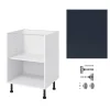 Meuble bas de cuisine avec 1 porte GoodHome Artemisia bleu L. 60 x H. 72 cm