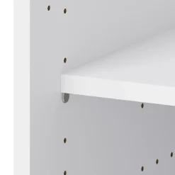 Meuble bas de cuisine avec 1 porte GoodHome Stevia blanc brillant L. 50 x H. 72 cm