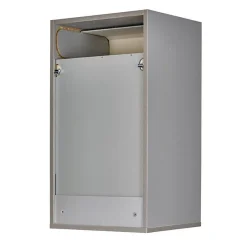 Meuble cuisine Alu rideau SIMMOB 40x72x35 cm Noir