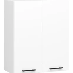 Meuble de cuisine haut AKORD W60 H720 Blanche 2 portes, 2 étagères 72x60x30 cm