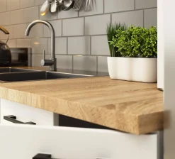 Meuble de cuisine haut AKORD W80 OLIWIA G1 modulable Blanc 80 cm 1 porte couleur Blanc 1 étagère 80x30x29 cm