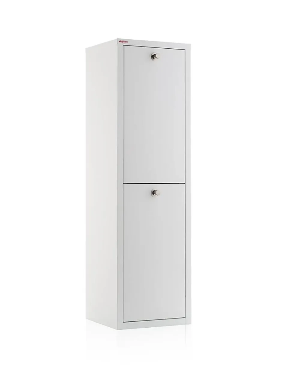 Meuble de tri LUA, 2 compartiments (40 L), blanc, design compact et fonctionnel