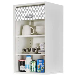 Meuble haut cuisine Beaux Meubles 40x35x72 cm blanc