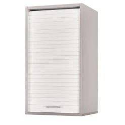 Meuble haut cuisine Beaux Meubles Pas Chers L40 H72 P35 blanc