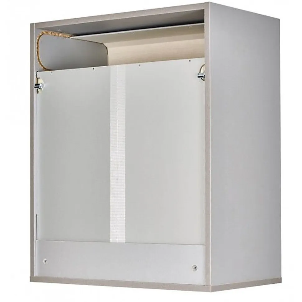 Meuble haut cuisine SIMMOB 60x72x35 cm Noir mélaminé