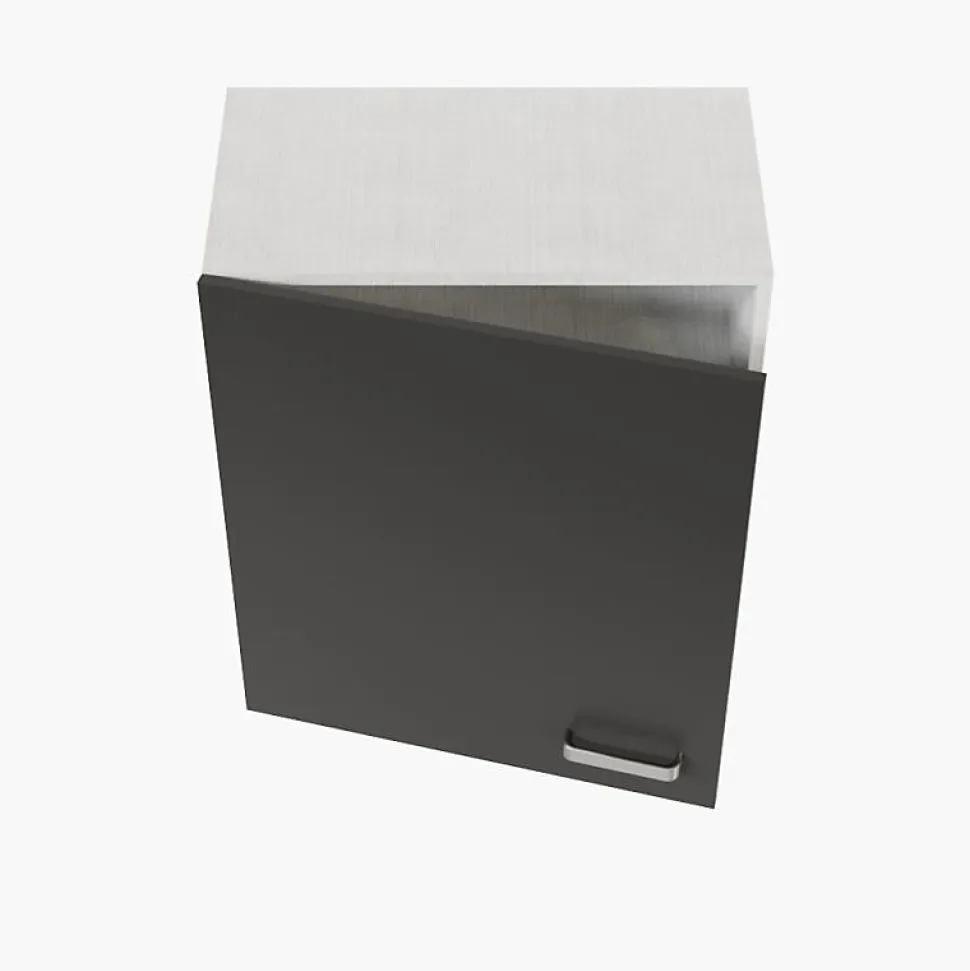 Meuble haut de cuisine - 60 cm - Caisson coloris Lino