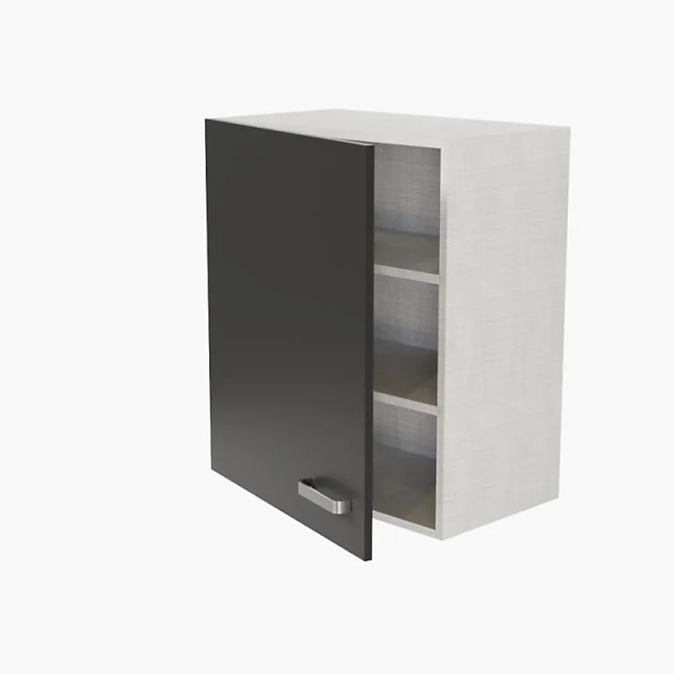 Meuble haut de cuisine - 60 cm - Caisson coloris Lino