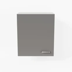 Meuble haut de cuisine - 60 cm - Caisson coloris Lino