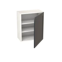 Meuble haut de cuisine avec 1 porte GoodHome Artemisia bleu L. 60 x H. 72 cm