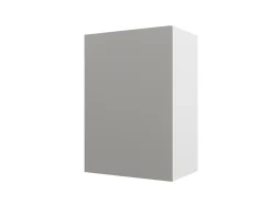 Meuble haut de cuisine avec 1 porte GoodHome Stevia gris mat L. 50 x H. 72 cm